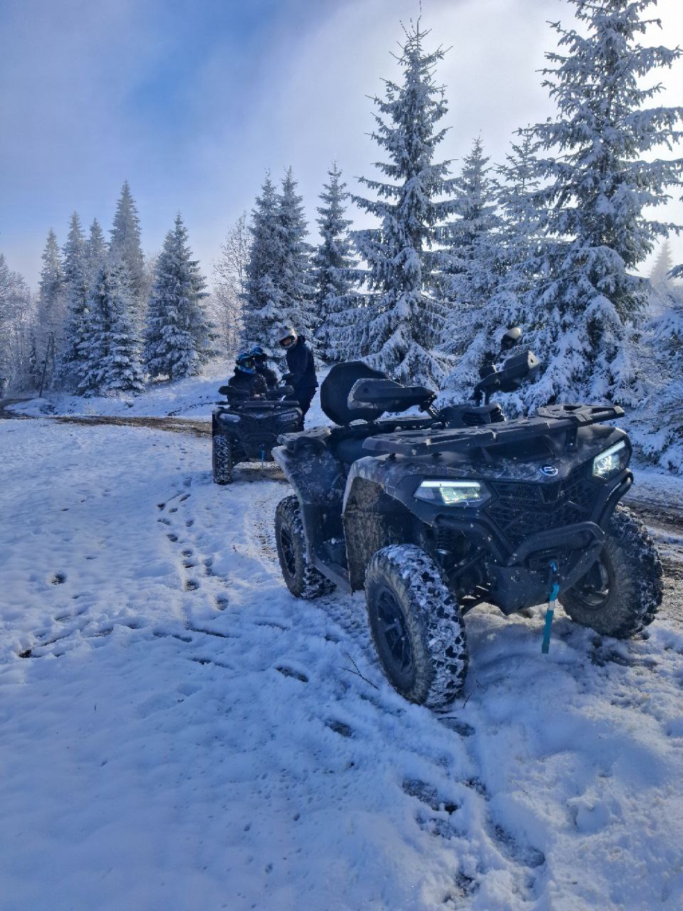 Сонячні промені в горах